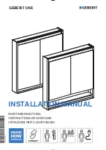 Geberit ONE 505.835.00.1 Installation Manual preview