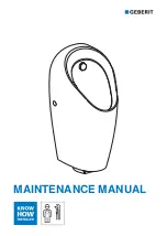 Geberit Preda 116.072.00.1 Maintenance Manual preview