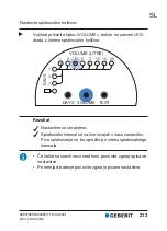 Предварительный просмотр 213 страницы Geberit Rapid 616.290.00.1 Operation Manual