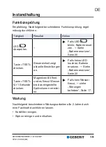 Preview for 19 page of Geberit Rapid 616.291.00.1 Operation Manual