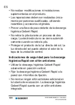 Preview for 130 page of Geberit Rapid 616.291.00.1 Operation Manual