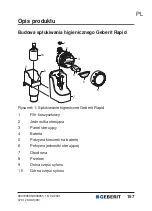 Preview for 157 page of Geberit Rapid 616.291.00.1 Operation Manual