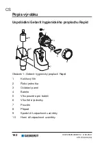 Preview for 182 page of Geberit Rapid 616.291.00.1 Operation Manual