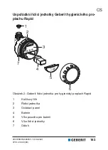 Preview for 183 page of Geberit Rapid 616.291.00.1 Operation Manual