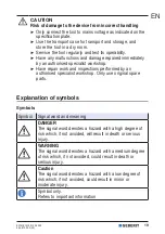 Preview for 19 page of Geberit RE 1 Operation Manual