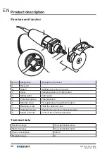 Preview for 20 page of Geberit RE 1 Operation Manual