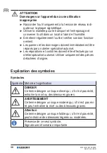 Preview for 30 page of Geberit RE 1 Operation Manual