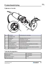 Preview for 53 page of Geberit RE 1 Operation Manual