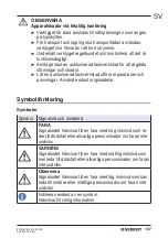 Preview for 107 page of Geberit RE 1 Operation Manual