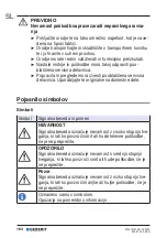 Preview for 184 page of Geberit RE 1 Operation Manual