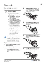 Preview for 187 page of Geberit RE 1 Operation Manual