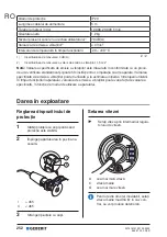 Preview for 252 page of Geberit RE 1 Operation Manual