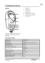 Preview for 5 page of Geberit Selva Operation Manual