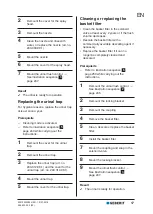 Preview for 17 page of Geberit Selva Operation Manual