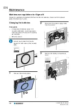 Preview for 16 page of Geberit Sigma10 User Manual