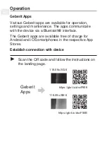 Preview for 21 page of Geberit Sigma80 User Manual