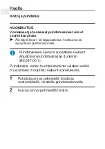 Preview for 157 page of Geberit Sigma80 User Manual