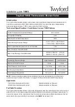 Preview for 16 page of Geberit Twyford Sola TMV3 Series Installation And Maintenance Instructions Manual