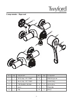 Предварительный просмотр 4 страницы Geberit Twyford Sola TMV3 SF1135CP Installation And Maintenance Instructions Manual