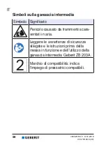 Preview for 58 page of Geberit ZB 203A User Manual