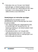 Preview for 68 page of Geberit ZB 203A User Manual