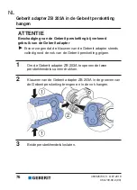 Preview for 76 page of Geberit ZB 203A User Manual