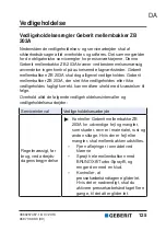 Preview for 125 page of Geberit ZB 203A User Manual