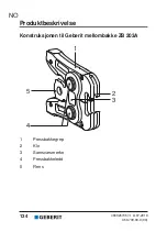 Preview for 134 page of Geberit ZB 203A User Manual