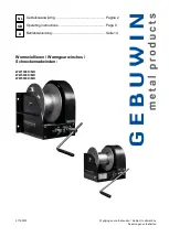 GEBUWIN WW1500 D/MR Operating Instructions Manual preview