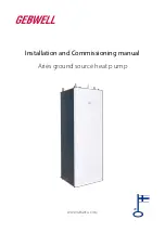 Gebwell Aries 12 Installation And Commissioning Manual preview