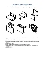 Preview for 2 page of GEC Cafe Vienna series Assembly Instructions Manual