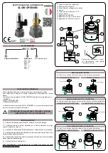 Предварительный просмотр 1 страницы Geca AV015SO Manual