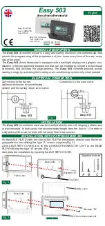 Предварительный просмотр 1 страницы Geca CR220 User Manual