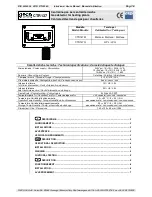 Preview for 1 page of Geca CTR137M User Manual