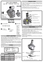 Предварительный просмотр 3 страницы Geca RG015-FT-1B Quick Start Manual