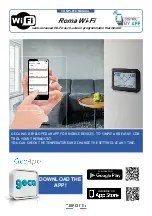 Preview for 1 page of Geca Roma Wi-Fi Complete Manual