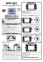 Geca Tecno Control T-Touch TE401 Manual preview