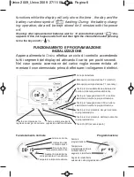 Preview for 6 page of Geca Tecno Control Unico Programming Instructions And Installation Manual