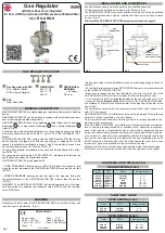 Geca Tecnocontrol RG Manual предпросмотр