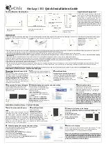 GeChic On-Lap 1302 Quick Installation Manual preview