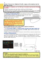 Preview for 10 page of GeChic On-Lap M505T/I User Manual