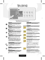 Preview for 1 page of Gecko TSPA-1 Quick Reference Card