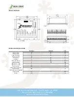 Preview for 2 page of Geckodrive G203V Manual