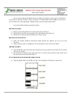 Preview for 1 page of Geckodrive G901X Manual