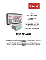 Preview for 1 page of Geco GH10PA User Manual