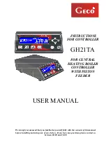 Geco GH21TA User Manual preview