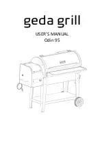 Preview for 1 page of geda grill Odin 95 User Manual