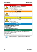 Предварительный просмотр 10 страницы GEDA 300 Z Operating Manual