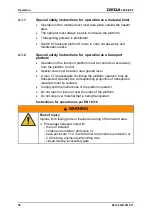 Предварительный просмотр 38 страницы GEDA 300 Z Operating Manual