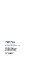 Предварительный просмотр 104 страницы GEDA 300 Z Operating Manual